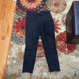 Rewash Brand Large Size Black Jeans